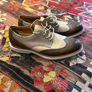 Men's Two-Tone Leather Brogues